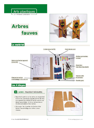 Arbres fauves