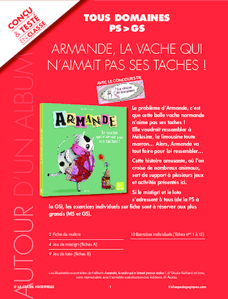 Armande, la vache qui n'aimait pas ses tâches