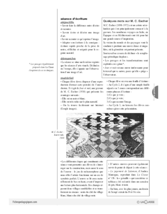 Arts visuels et écriture (7) / De plus en plus près (Cycle 2)