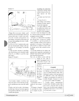 Arts visuels et écriture (7) / De plus en plus près (Cycle 3)