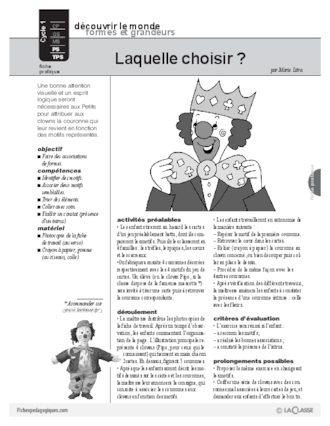 Association de formes : Laquelle choisir ?