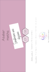 Atelier maths : soustraire une dizaine