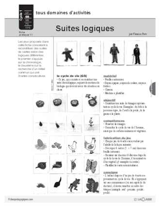 Ateliers autonomes (11) / Suite logique