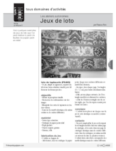 Ateliers autonomes (3) / Jeux de loto