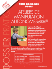 Ateliers de motricité fine. Montessori 5/7 - FichesPédagogiques.com