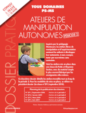 Ateliers de manipulation autonomes - Période 2