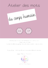 Ateliers des mots du corps humain