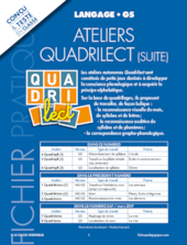 Ateliers Quadrilect GS