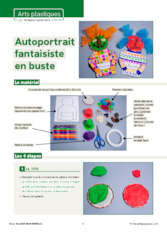 Autoportrait fantaisiste en buste