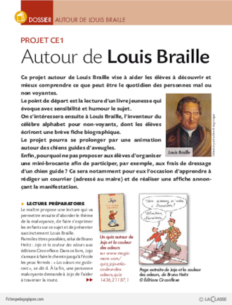 Autour de Louis Braille (dossier)