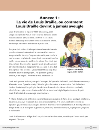 Autour de Louis Braille (dossier)
