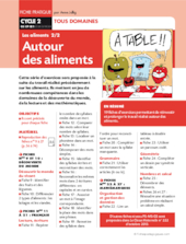 Autour des aliments