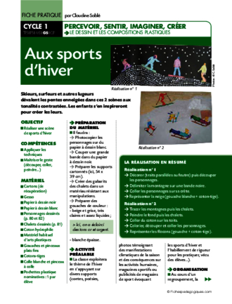 Aux sports d'hiver