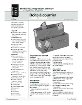 Boîte à courrier pour papa