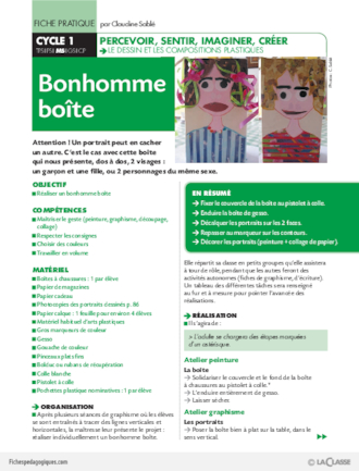 Bonhomme boîte