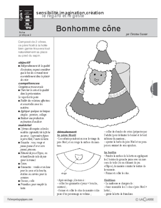 Bonhomme cône