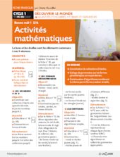 Bonne nuit 5/6.  Activités mathématiques