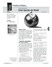 Bricabracadabra (3) / Une boule de Noël