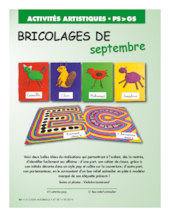 Bricolages de Septembre