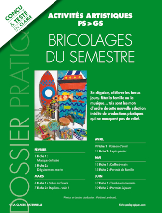 Bricolages du semestre (février à juin)