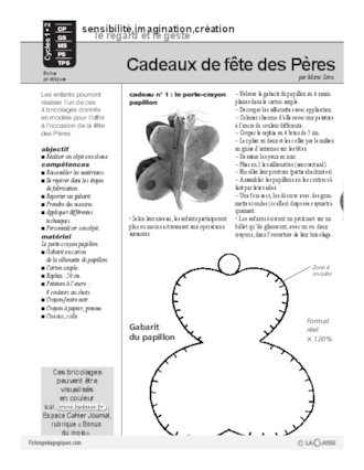 Cadeaux de fête des Pères (1)