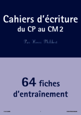 Cahiers d'écriture du CP au CM2