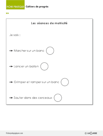 Cahiers de progrès. Montessori 7/7