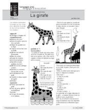 Cajolicomptines (13) / La girafe