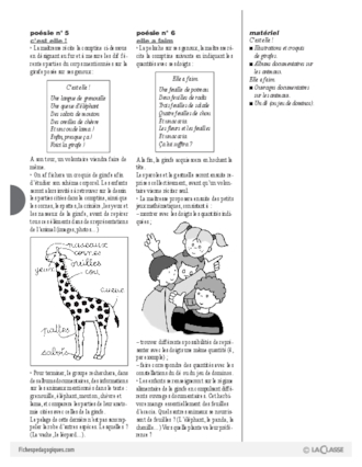 Cajolicomptines (13) / La girafe