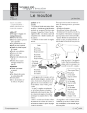 Cajolicomptines (4) / Le mouton