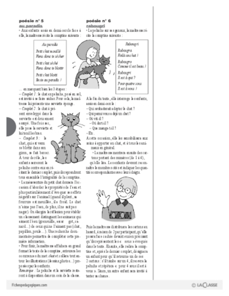 Cajolicomptines (6) / Le chat