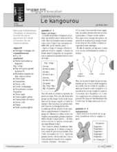 Cajolicomptines (9) / Le kangourou