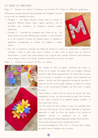 Carte à offrir : graphisme et pop-up