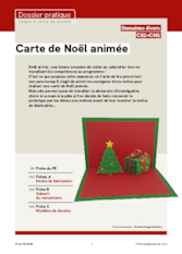 Carte de Noël animée