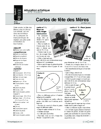 Cartes de fête des Mères (3)