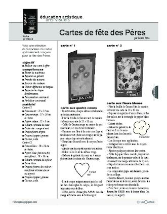 Cartes de fête des Pères (1)