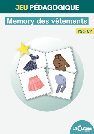 Cartes de memory - Les vêtements