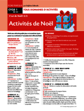 C'est de Noël (3) / Activités de Noël