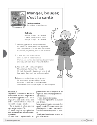 Chantons le corps et la santé (4)