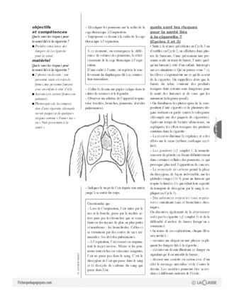 Chantons le corps et la santé (9) / Quand tu fumes