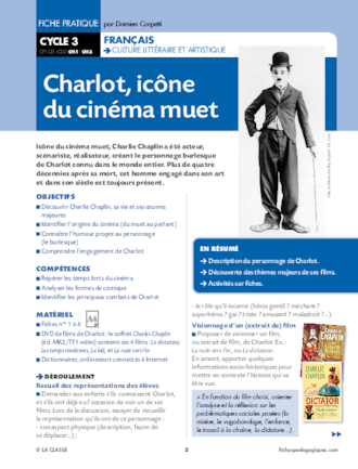 Charlot, icône du cinéma muet