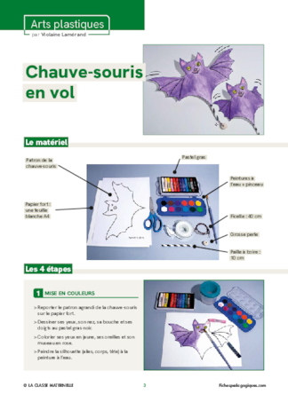 Chauve-souris en vol