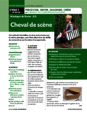 Cheval de scène