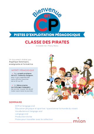 « Classe des pirates » - Boîte à outils pour les enseignants de CP