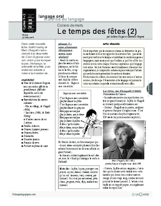 Colliers de mots (4) / Le temps des fêtes (2)