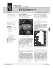 Colliers de mots (6) / Se transformer, se masquer (2)