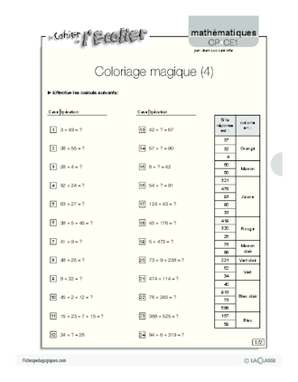 Coloriage magique (4)