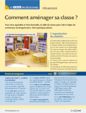 Comment aménager sa classe ?