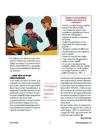 Comment bien accueillir un enfant autiste ?