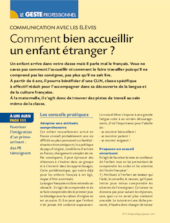 Comment bien accueillir un enfant étranger ?